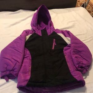 Girls winter coat size  5/6